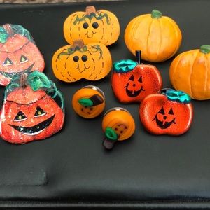 Halloween/ Thanksgiving Pierced Earrings! Cute! 🎃